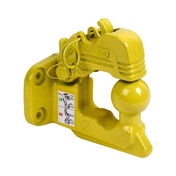 [2905019] Combination ball hitch 70C, 17,0 mm diameter 2-holes