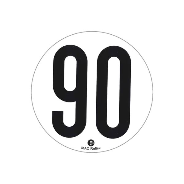 [5022.90] Disques adhésifs de limitation de vitesse à 90 km/h