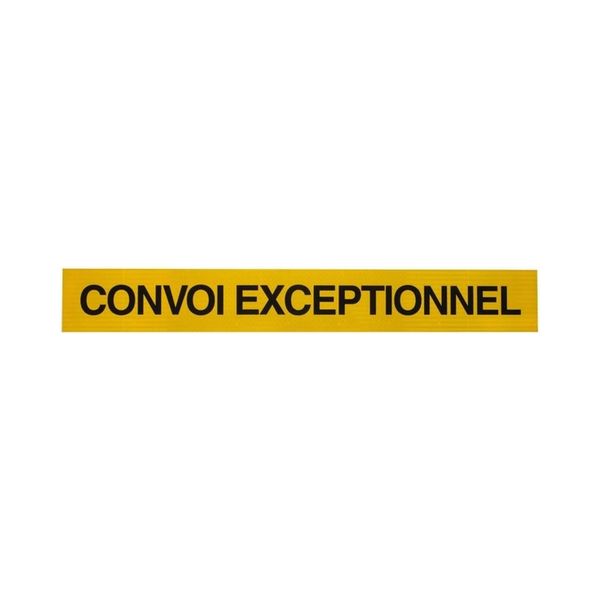 [7026] Panneau CONVOI EXCEPTIONNEL, 1 900,0 x 250,0 mm