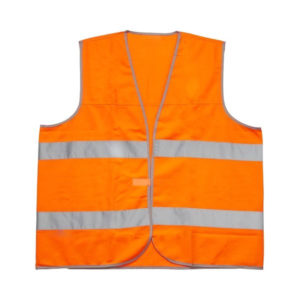 [7957] Gilet de haute visibilité orange