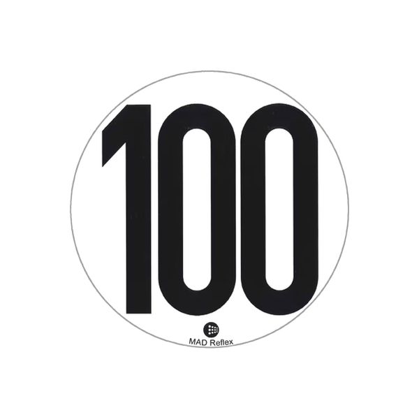 [5022.100] Disques adhésifs de limitation de vitesse à 100 km/h