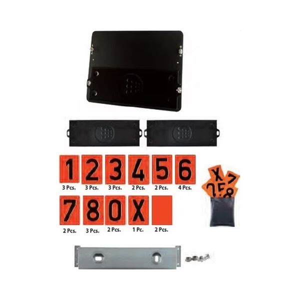 [6006.C.L] Panneau de signalisation ADR, interchangeable